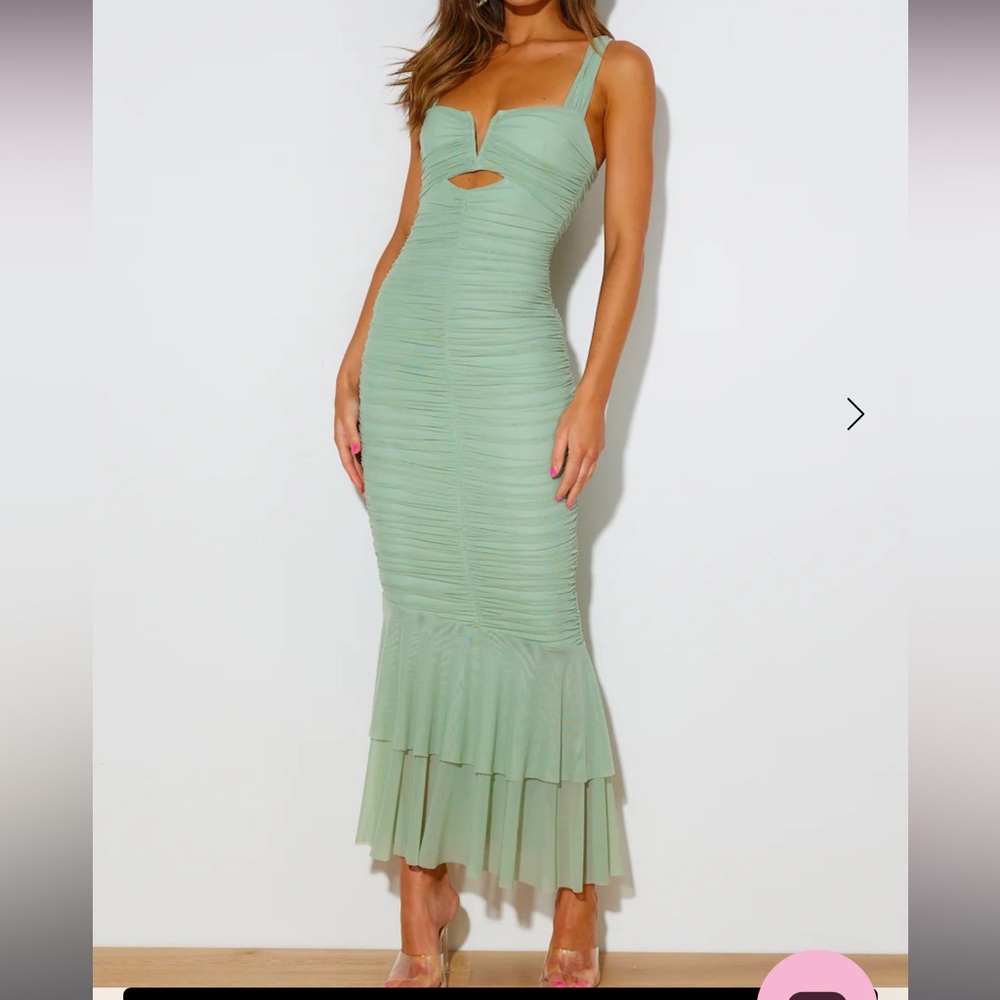 Pistachio Green Dress